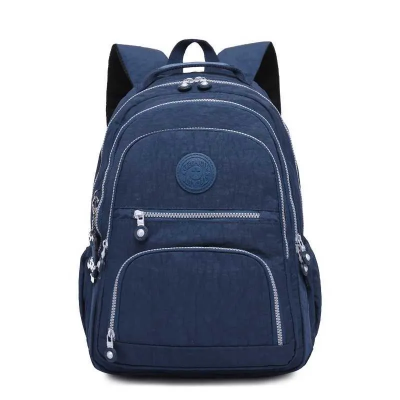 Mode skolryggsäck Student för tonårsflicka Pojke 2023 Reseryggsäckar Väska Dam Nylon Vattentät Laptopväska_voghion.com