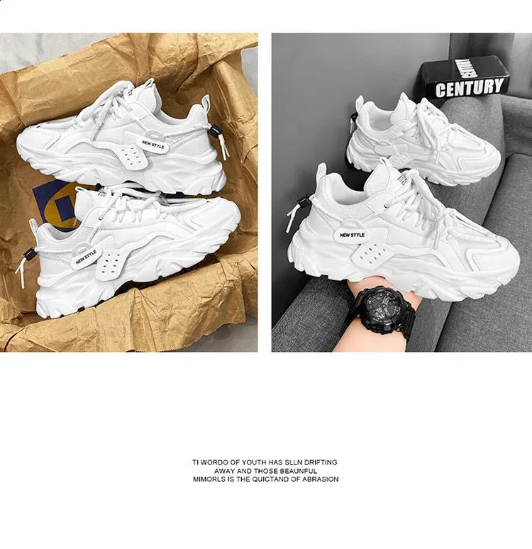 Uomo Running Old Dady Shock Absorption Light Jogging Sneakers per Uomo Outdoor Casual Walking Sport Tennis Scarpe 240809_voghion.com