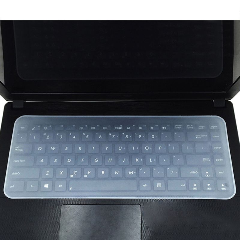 Cover Ultra-thin Good Feeling Silicone Universal Keyboard Film for Laptop_voghion.com