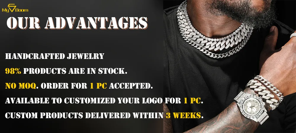 Collier chaîne cubaine pour homme en acier inoxydable doré_voghion.com