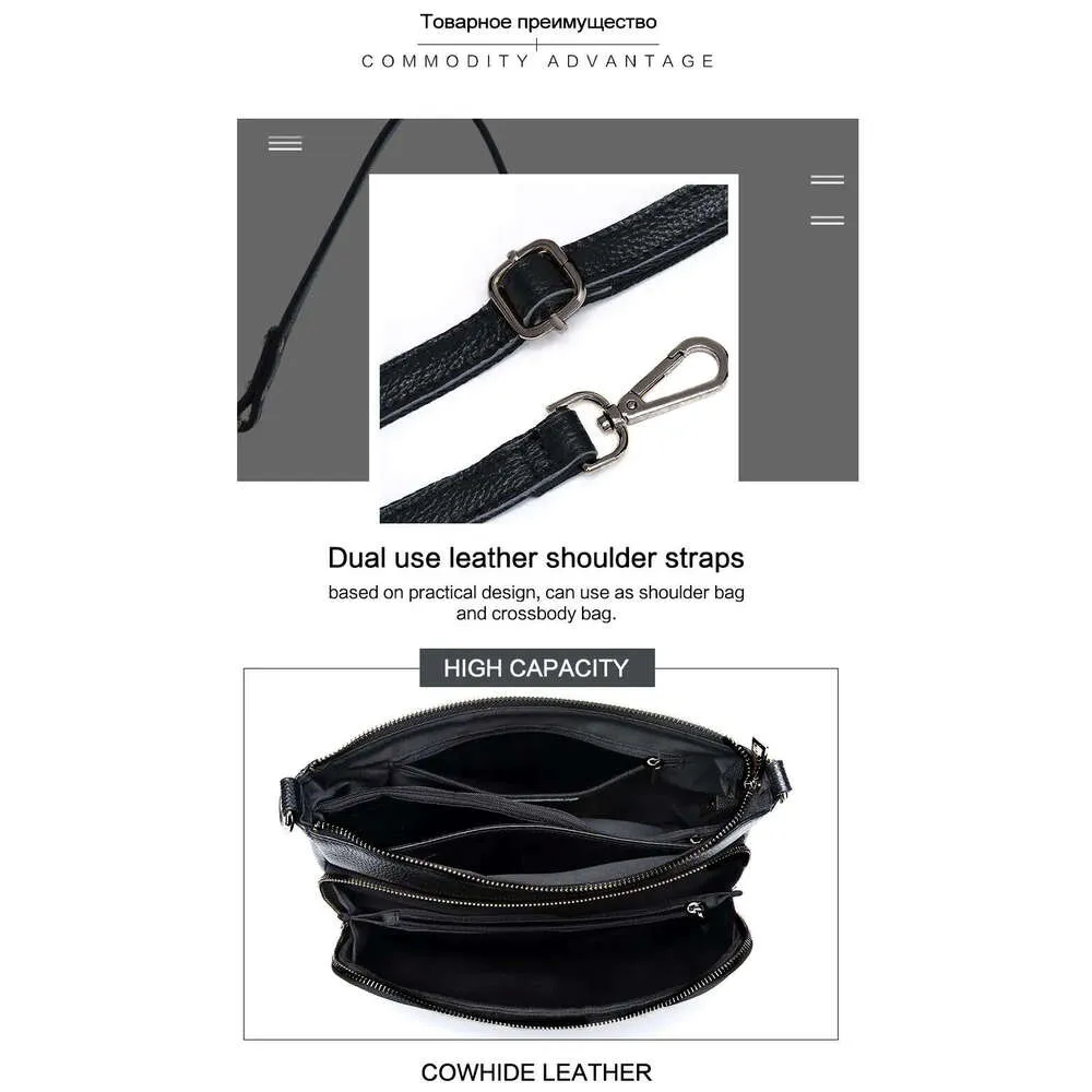 Elegante lederen dames schoudertas en crossbody tas set_voghion.com