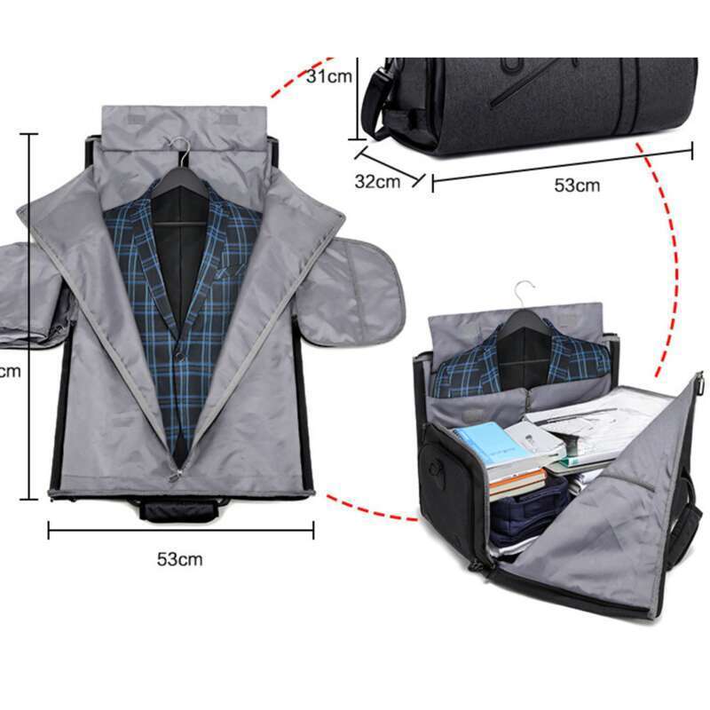 Foldable Set Of Wet And Dry Separation, Large Capacity, Adjustable Trolley, A Multi-purpose_voghion.com