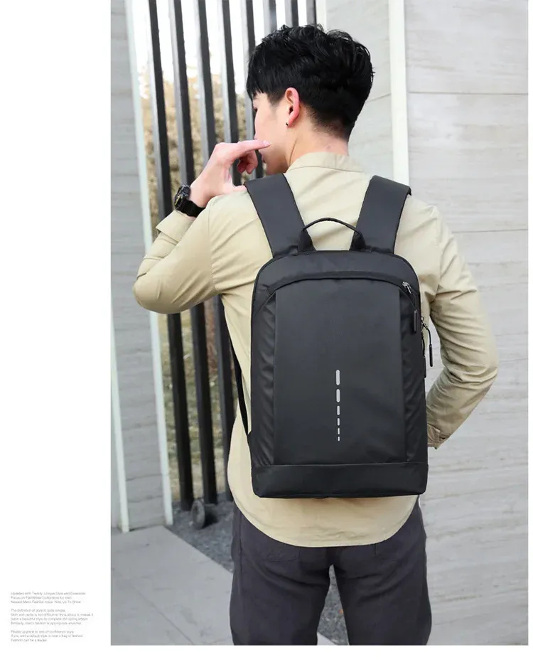 Waterproof Ultra Lightweight Back For Men Backpacks Book Bag Men's Stylish 15.6 Notebook Backpack_voghion.com