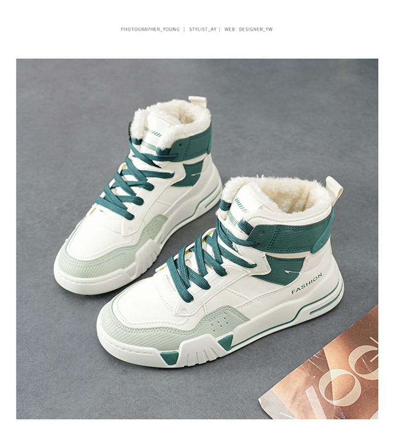 Little white high top cotton Korean version all match sneakers sports casual women's shoes plus veet_voghion.com