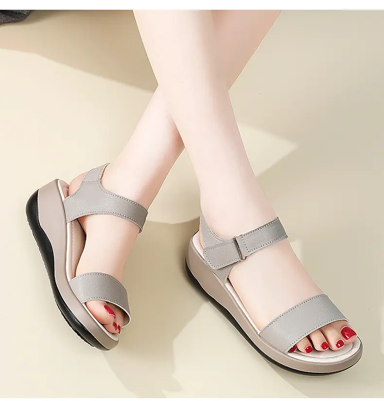 Sommerliche neue Plateau-Sandalen für Damen – lässig, vielseitig und perfekt für Strand und Freizeit_voghion.com