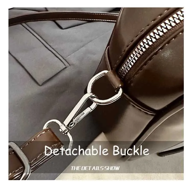 Women's Leather Shoulder Bag Large Capacity Casual Handbag_voghion.com