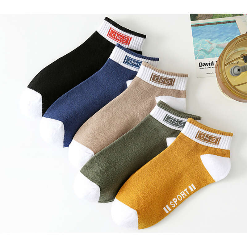 Summer Short, Comfortable, Breathable, Antibacterial, Odorous Men's Short Socks_voghion.com