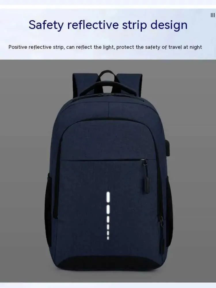 Zaino da uomo grande capacità semplice moda viaggio studente donna computerBa241031_voghion.com