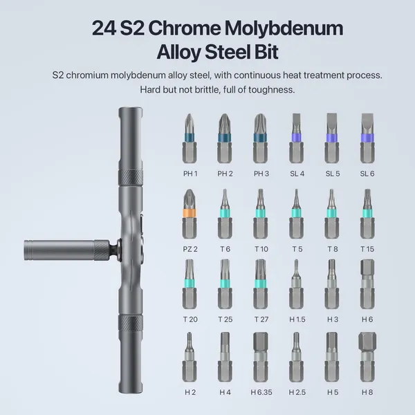 45-in-1 Multitool Screwdriver Set With Ratchet Mechanism For Repairs_voghion.com