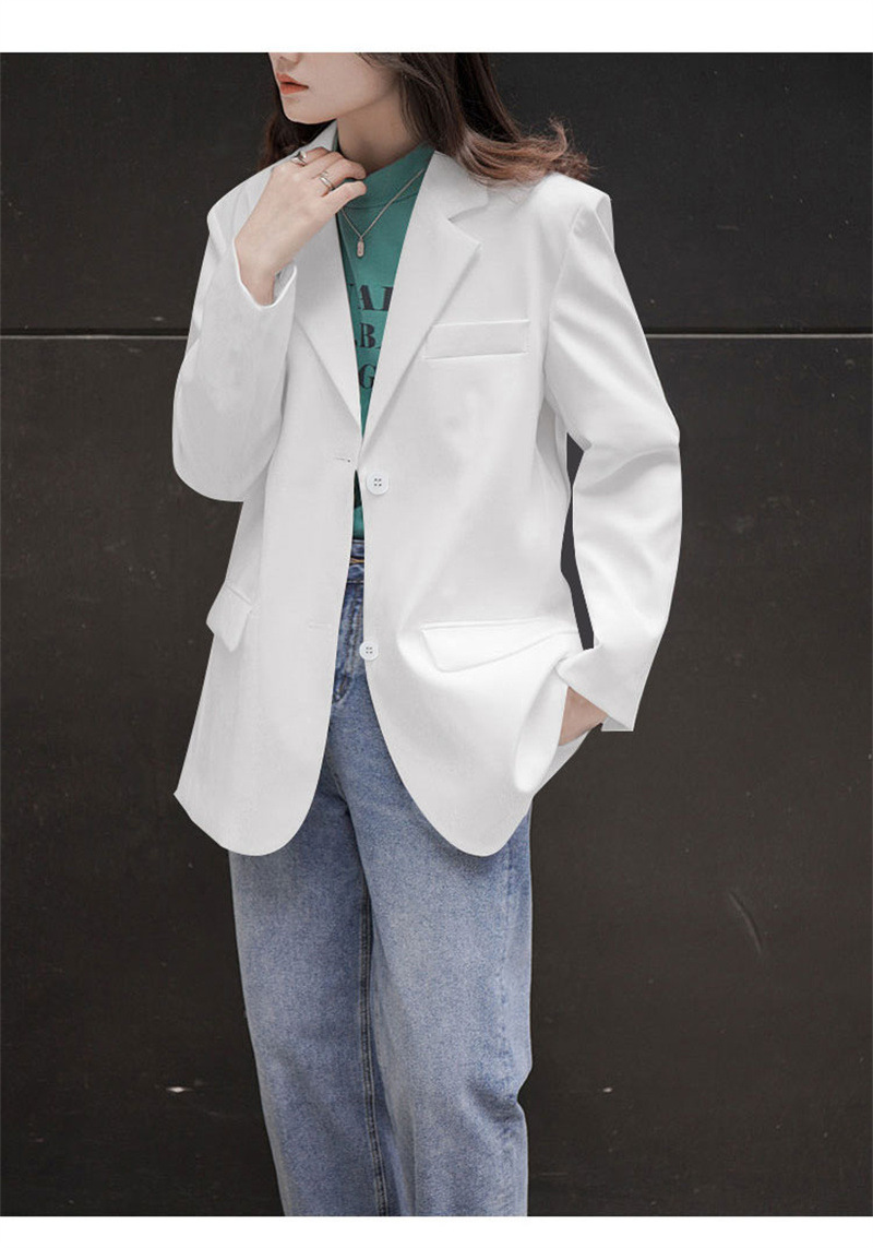 Women's Slimming Blazer Jacket Elegant Tailored Coat For Ladies_voghion.com