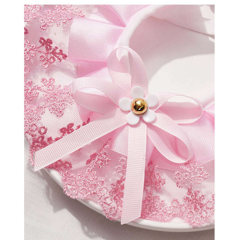 Tedora New Pet Scarf, Cat Drool Towel Collar, Dog Lace Collar_voghion.com