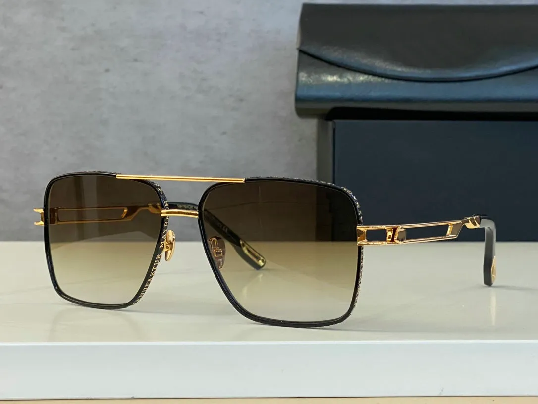 Occhiali da sole pilota di moda Maybac Occhiali da sole polarizzati Uomini e donne Lenti a specchio Antiriflesso Occhiali da guida Miopia UV400_voghion.com