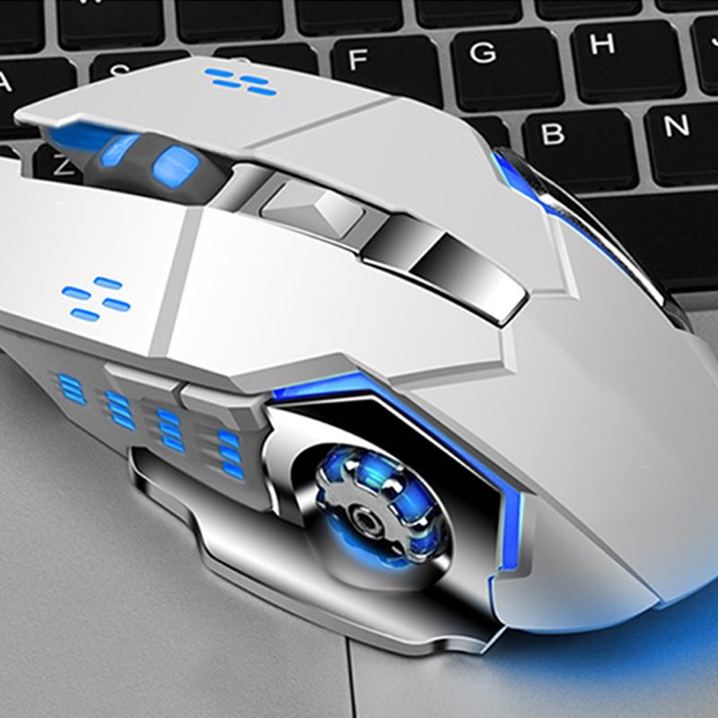 Xinweiqing Wired USB LED Optical ABS Colorful Lights Effect Mechanical Gaming Mouse for PC Laptop Gamer_voghion.com