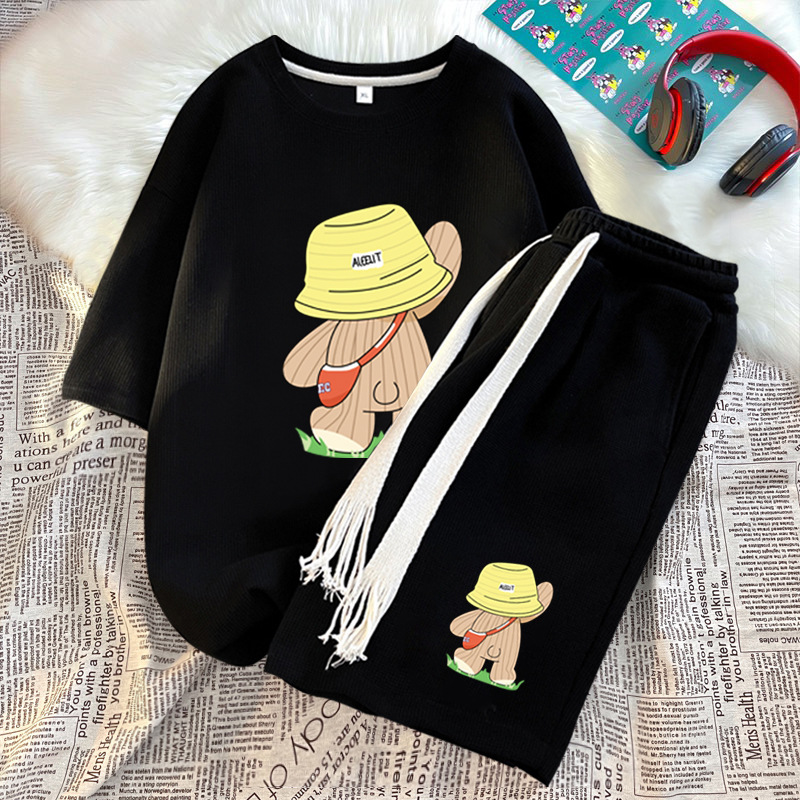 Women's Casual Sports Short Sleeve Running Set For Ladies_voghion.com
