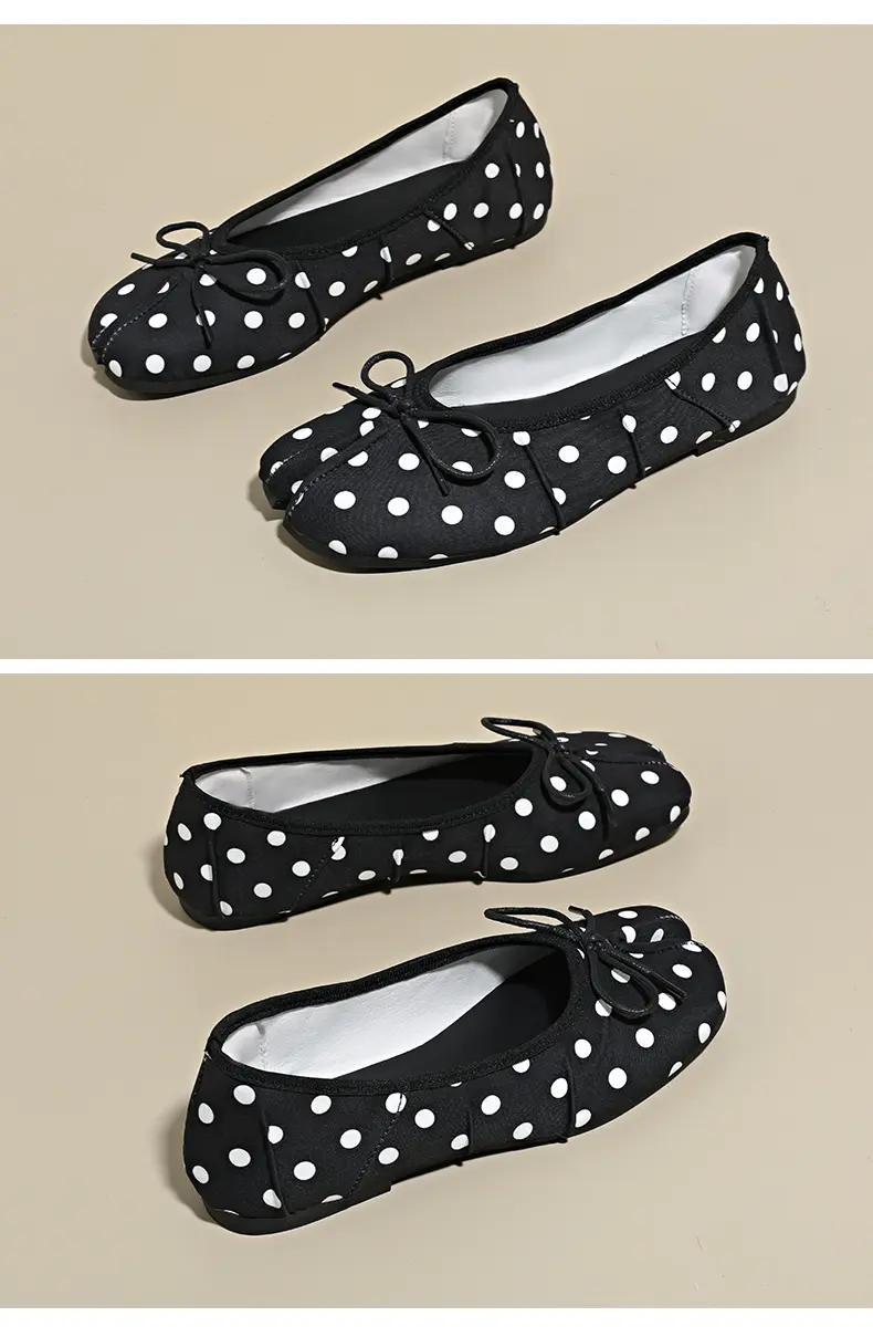 Versatile Women's Ballet Flats Elegant Mary Jane Leather Shoes_voghion.com