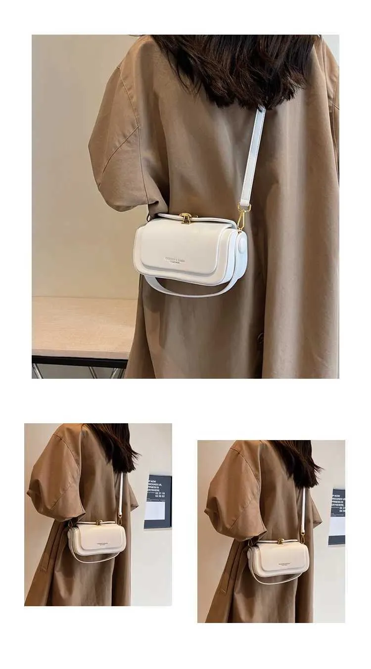 Fashionable and High-end Small Square for Women New Spring/summer Single Shoulder Bag Textured Crossbody Ba241217_voghion.com