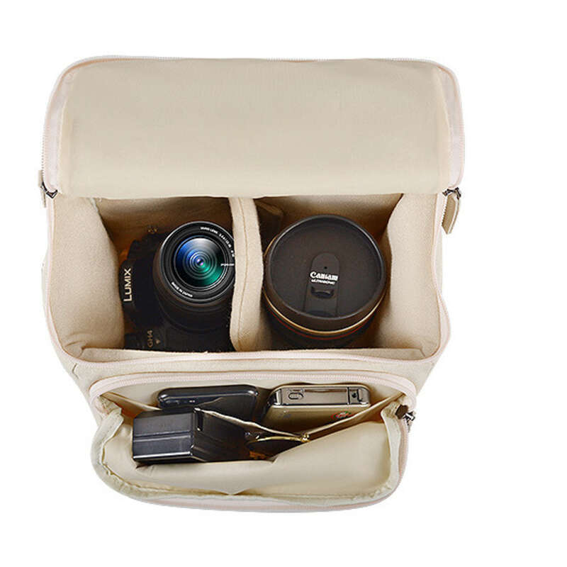 Geantă de umăr Crossbody din pânză DSLR pentru aparat foto digital, geantă de fotografie_voghion.com