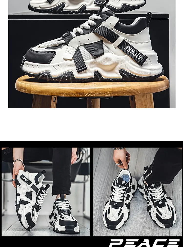 2024 new free shipping designer suitable for men's thick soled mesh breathable casual sports shoes outdoor sneakers_voghion.com