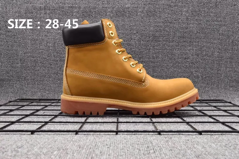 Hot sale-Laarzen Echt Leer Mannen Vrouwen Sneeuw Casual Martin Laarzen Groothandel Mode Merk Schoenen_voghion.com