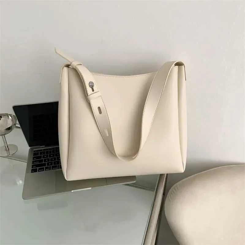 Sac à main et portefeuille en cuir tendance 2024 pour femme, simple, grande capacité, bandoulière, Y241011_voghion.com