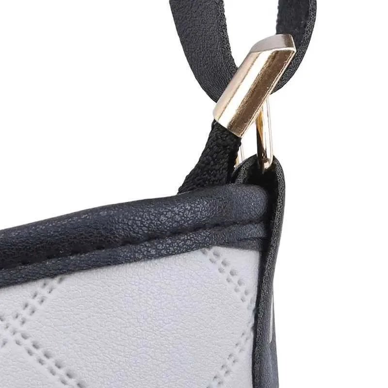 Piccola borsa a tracolla da donna borsa a spalla quadrata_voghion.com