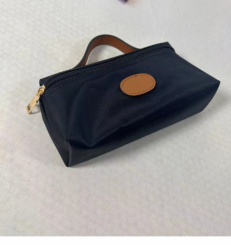 2024 nuova mini borsa per cosmetici portatile alla moda, portamonete per gnocchi alla moda, in nylon femminile, impermeabile e leggero_voghion.com