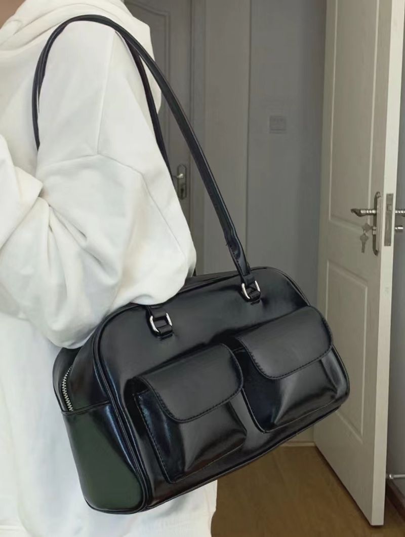 Kleines Design, große Kapazität Damen Herbst 2024 neue Unterarm-Umhängetasche, Feeling Pendlerhandtasche_voghion.com