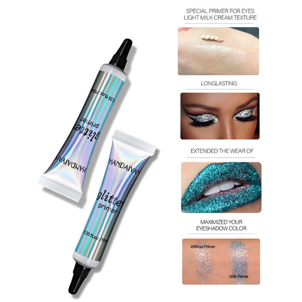 TO Long Lasting Sequined Primer Eye Lips Face Makeup Cream Sequin Glitter Eyeshadow Glue Cosmetics_voghion.com