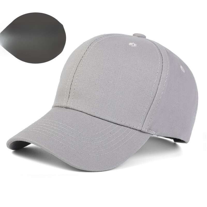 Baseballmütze aus Baumwolle mit Leuchtreklame, Reise-Sonnenhut für Herren, Hardtop-Hut mit Entenzunge_voghion.com