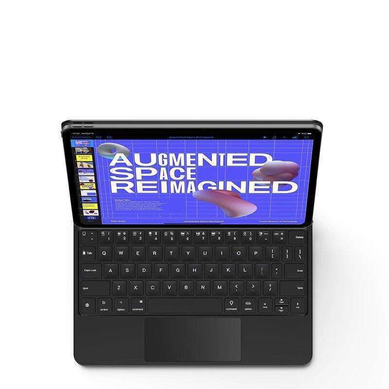 Clavier Magic Control pour iPad 20247, housse de protection pour tablette Pro, suspension magnétique, Bluetooth tactile intégré_voghion.com