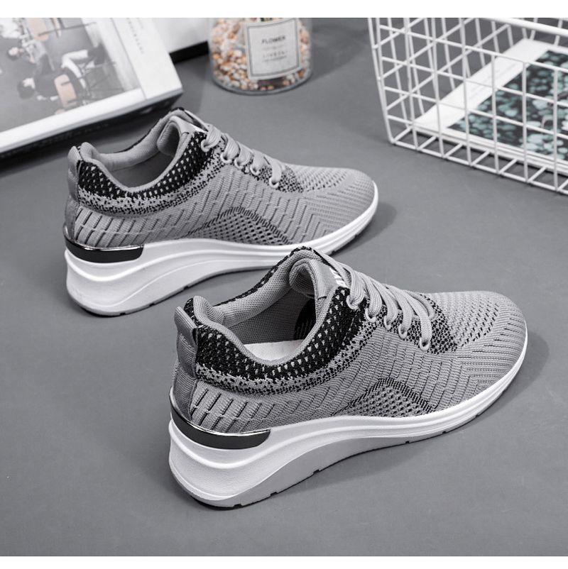 Women's Inner Height Increasing Sports Shoes For Daily Comfort_voghion.com