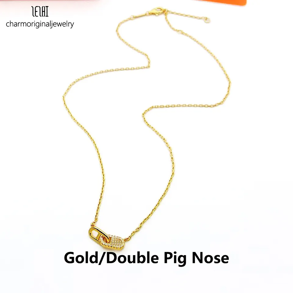 collana di diamanti di design per donna ciondolo classico madre personalità moda fortunato acciaio inossidabile placcato donne ragazze_voghion.com