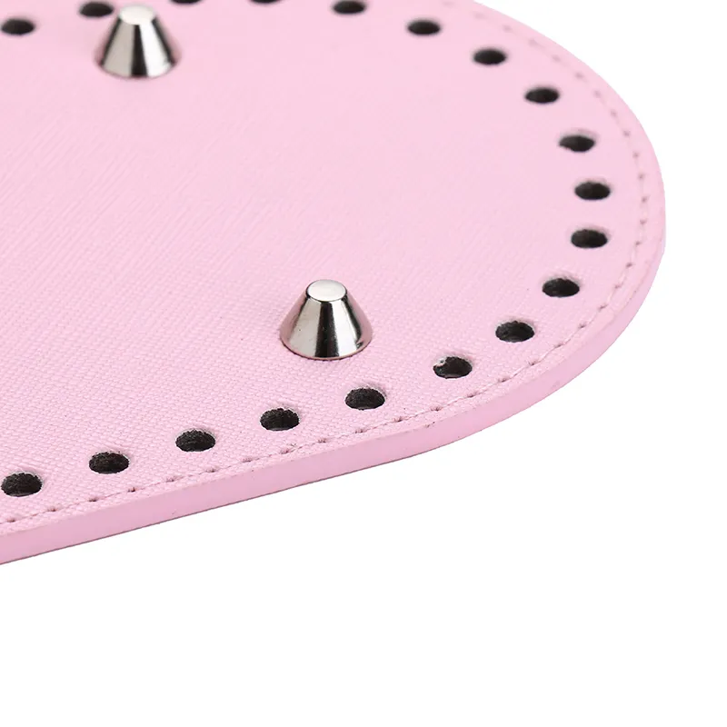 29.5*10cm Long Bottom For Knitted PU Leather Base Handmade With Holes Diy Crochet Women Shoulder Bag Accessories_voghion.com