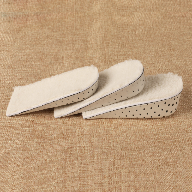 Heightening insole invisible inner heightening pad Sports warm full pad with heightening half pad_voghion.com