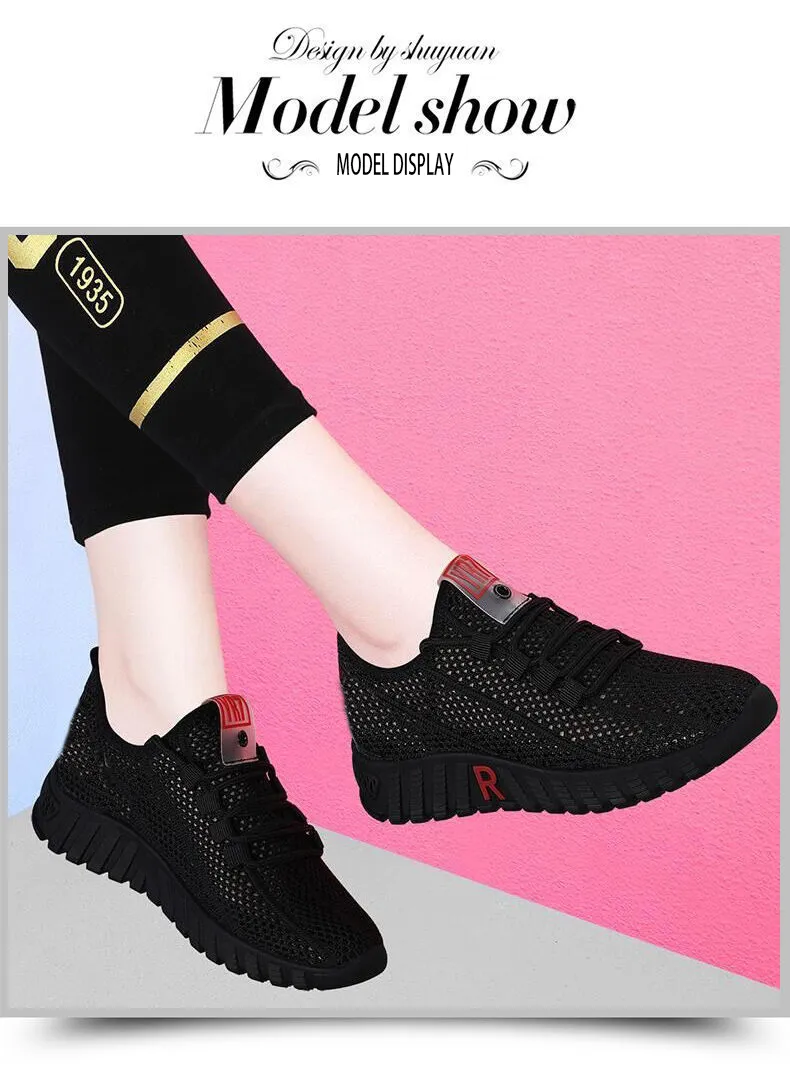 Breathable Lightweight Running Shoes For Men And Women Comfy Sole_voghion.com