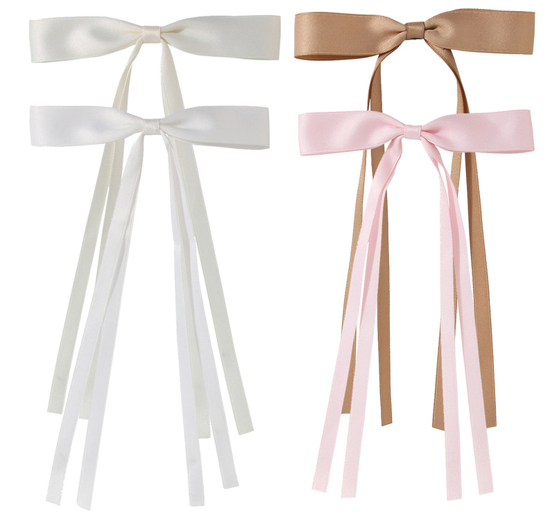 Zoete strik haarspeld voor dames haaraccessoires en styling_voghion.com