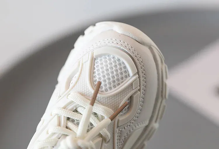 Pantofi sport pentru copii, din plasă, respirabili, primăvară/vară 2022, talpă moale, casual, pentru școală, 240627_voghion.com