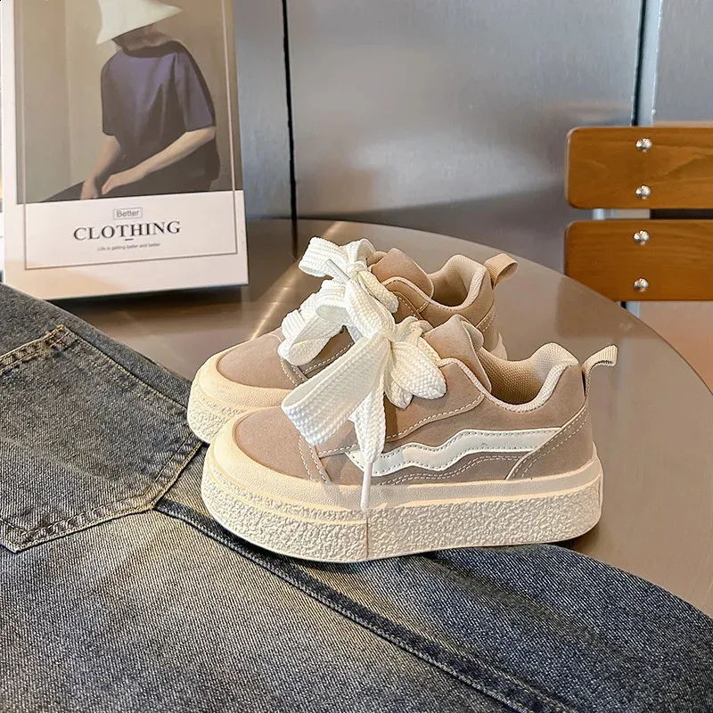 Childrens round toes comfortable and fashionable anti slip sports childrens soft soled casual edition shoes 240912_voghion.com