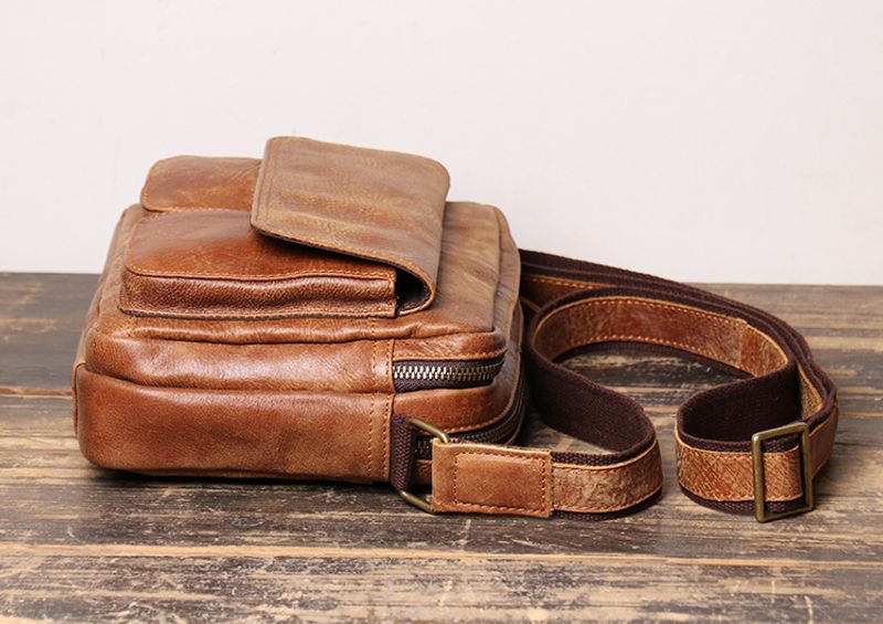 Sommer neue Herren Damen mattierte Leder Umhängetasche, und vielseitige, kleine quadratische Tasche, modische_voghion.com