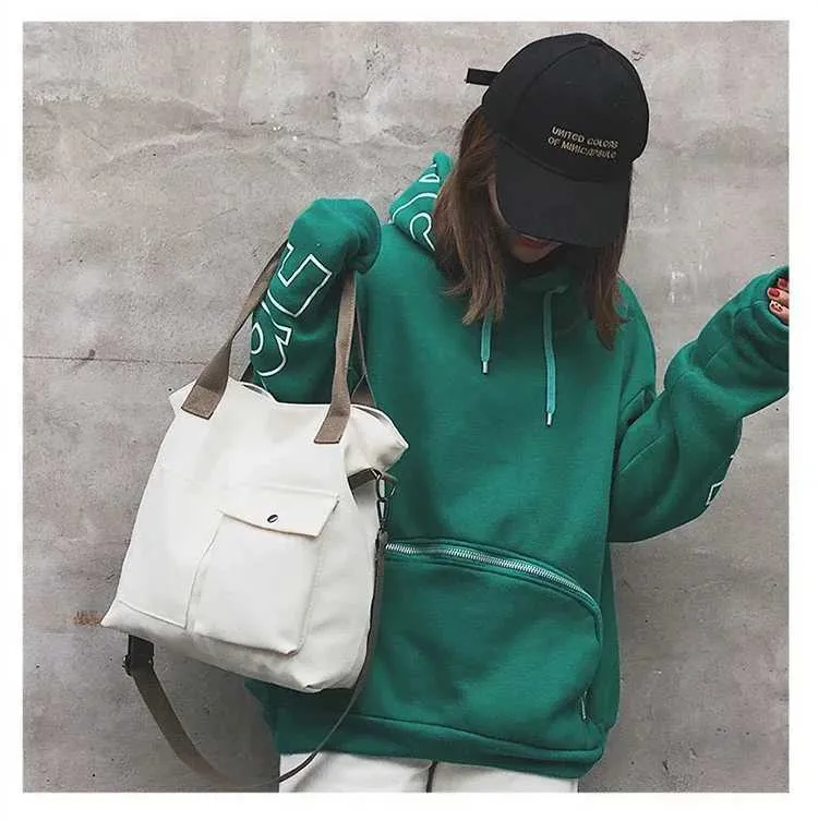 Sac à main étudiant Fi sail Shoder grande capacité couleur unie shopping décontracté Fem sac en forme de croix 2024 Y241109_voghion.com