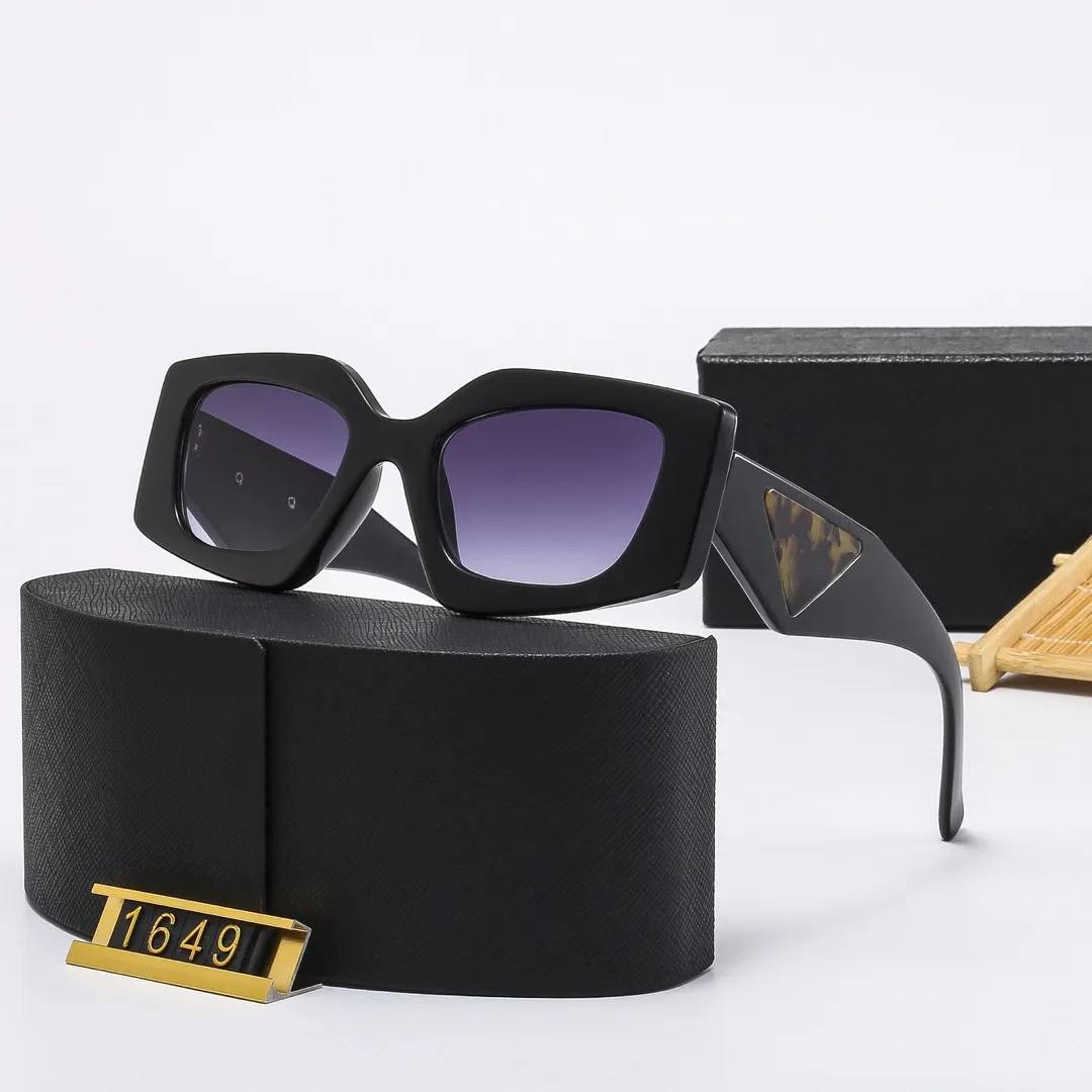 Classic Irregular Sunglasses For Women Metal And Plank Frame Uv_voghion.com