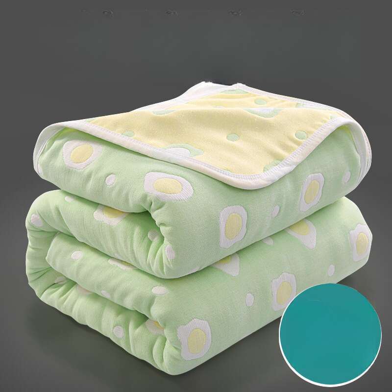 Six-layer Gauze Towel, Cotton Air-conditioning, Summer Children, Baby Nap Blanket, Gift_voghion.com