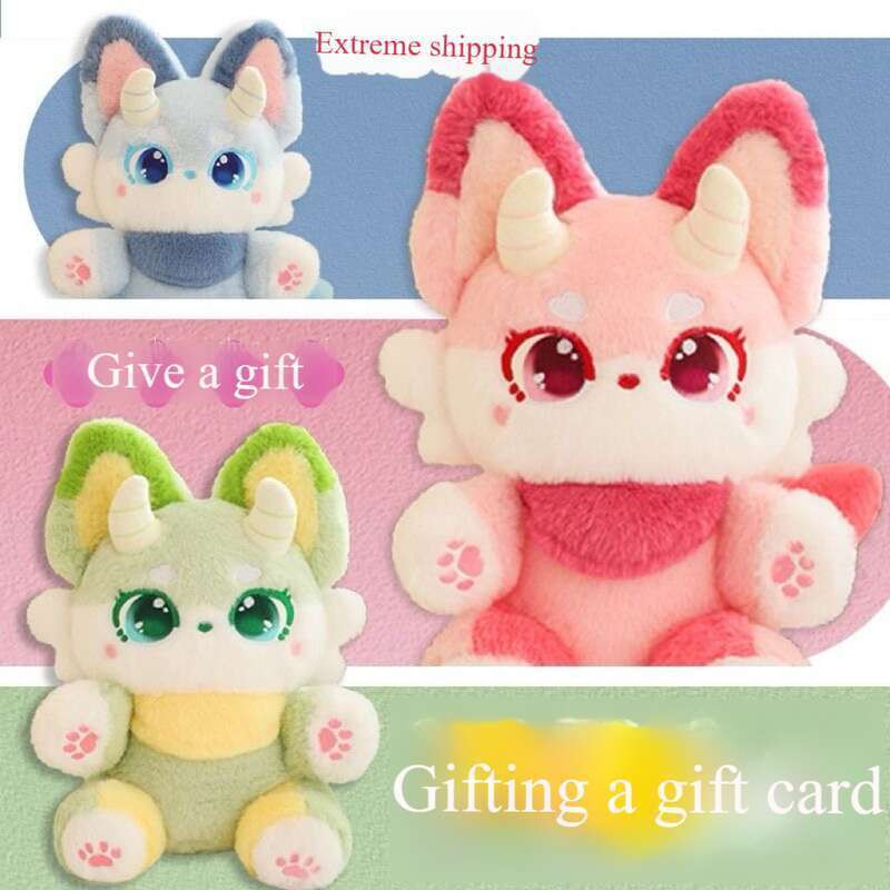 【 Hot Selling 1130 Pieces In 30 Days 】 Cute Phantom Beast Nina Fox Girl Sleeping Plush Toy Cloth Doll Birthday Gift_voghion.com