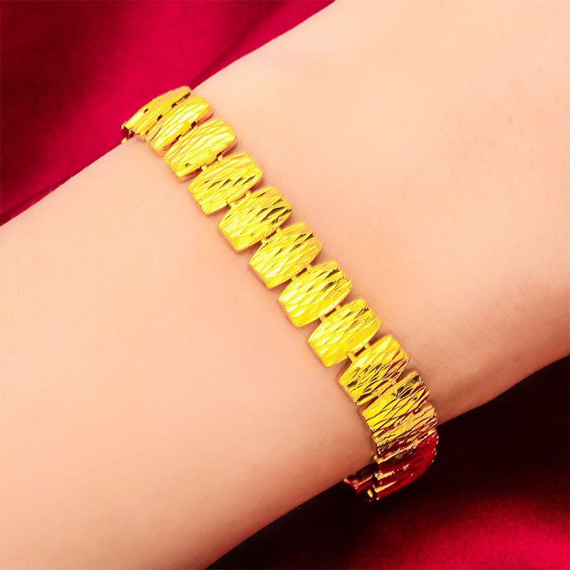Unisex Schmuck Mode S Schnalle Kleines Quadratisches Armband_voghion.com