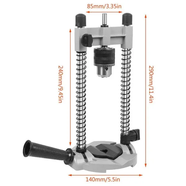 Portable Drill Stand For Precision Drilling With Adjustable Base_voghion.com