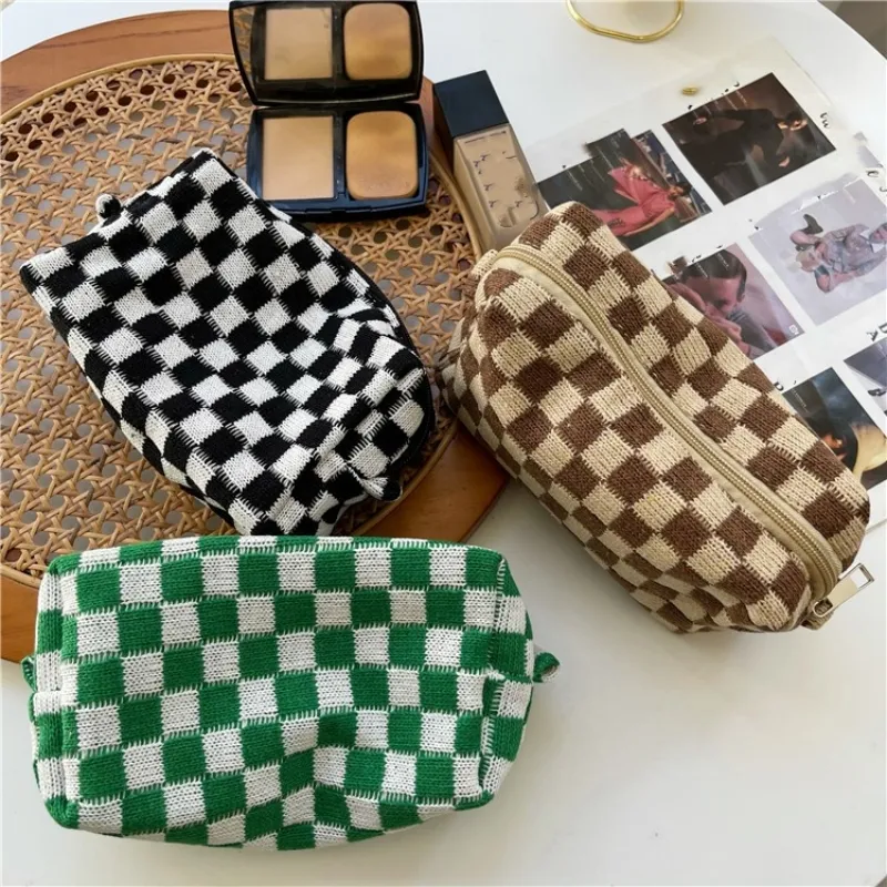 Trousse de maquillage de voyage portable et mignonne pour femmes, trousse de toilette pour filles en voyage_voghion.com