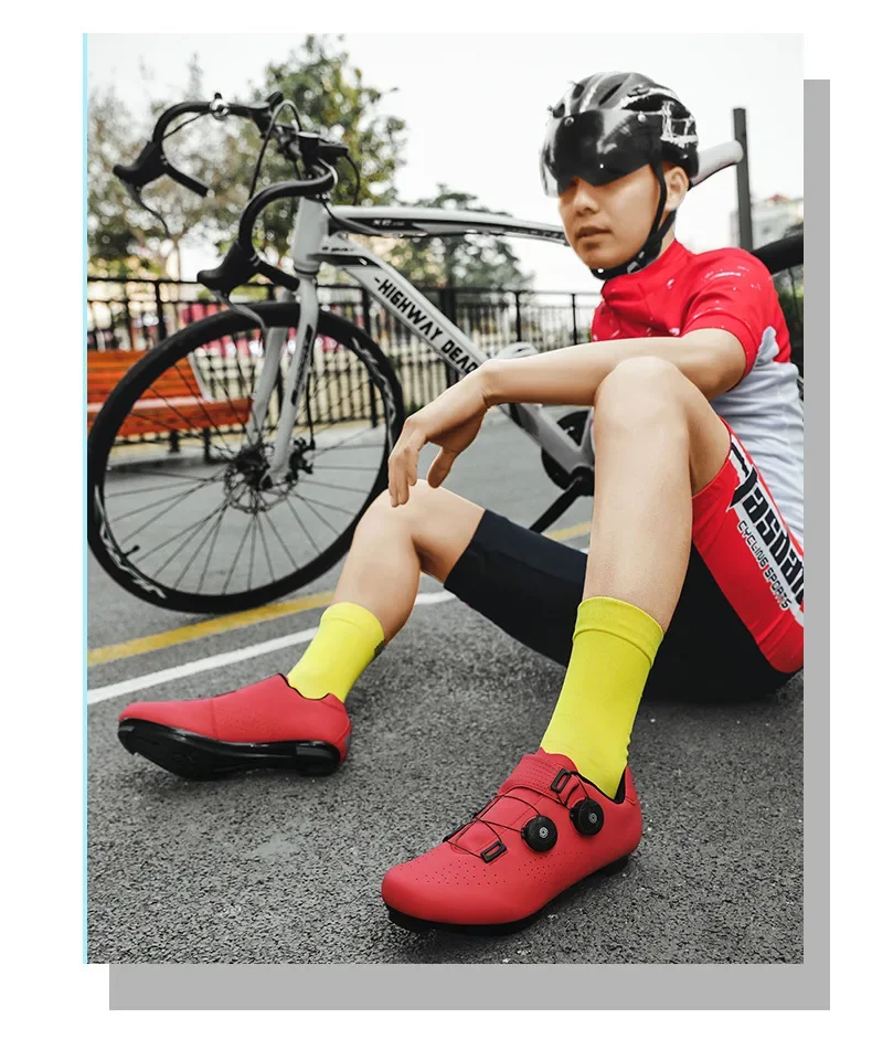 Chaussures de cyclisme pour vélo de route et vtt unisex_voghion.com