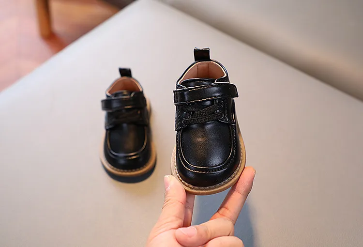 Baby Boy Spring Autumn Toddler Oxfords Infant Happysteps Newborn First Walkers Party Wedding Girl Soft PU Leather Shoes_desvips.com