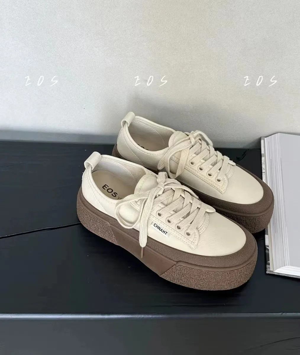 Luipaard Dames Platform Canvas Herfst Casual Sneakers Trend Mode Loafers Schoenen Jurken Onbedrukt Goede Producten Zapatos_voghion.com