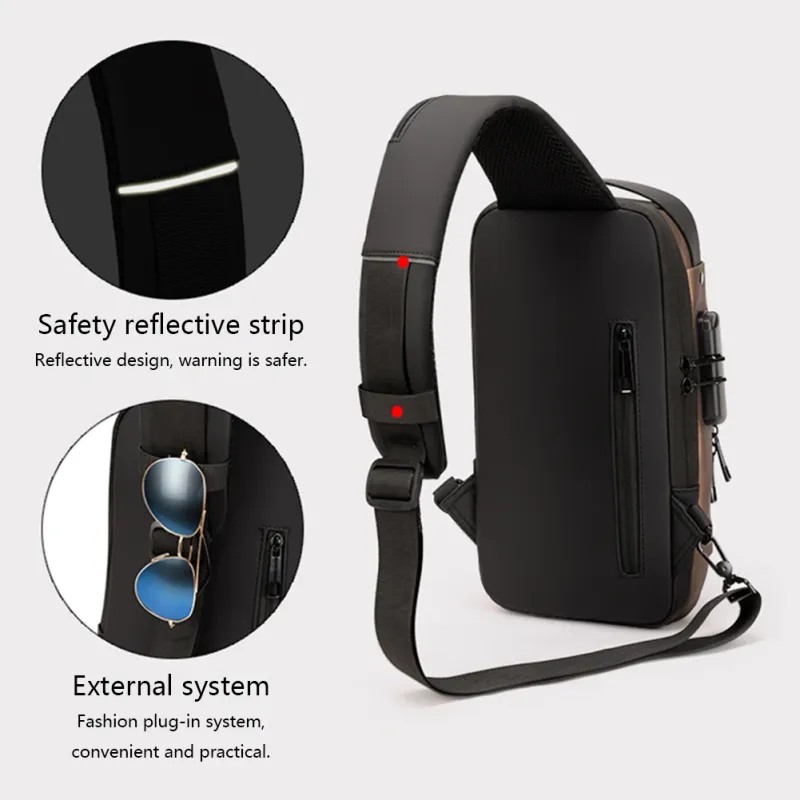 Multifunktions-Designer-Anti-Diebstahl-USB-Umhängetasche Crossbody Travel Sling Messenger Pack Brusttasche Luxusmarke_voghion.com